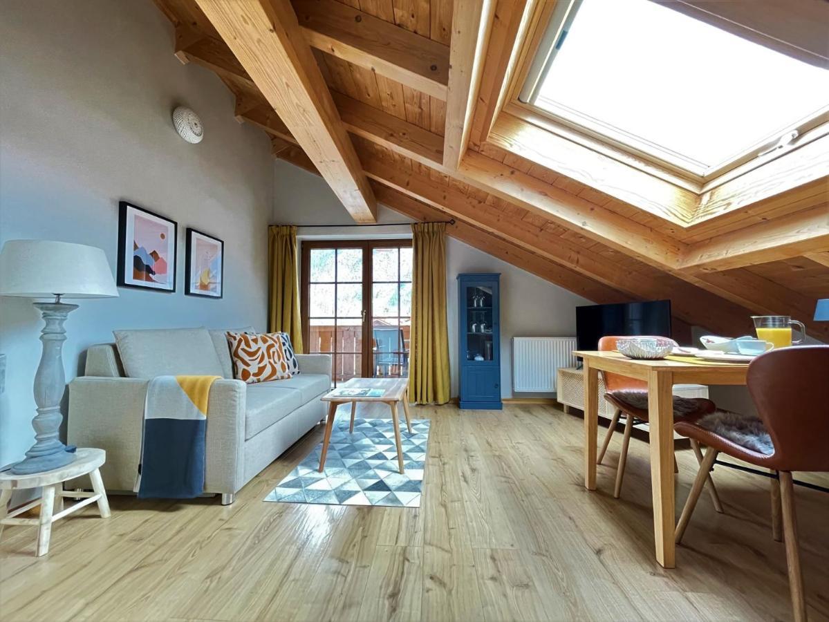 Das Bergquartier - Ferienwohnung Krottenkopf โอเบอร์เอา ภายนอก รูปภาพ